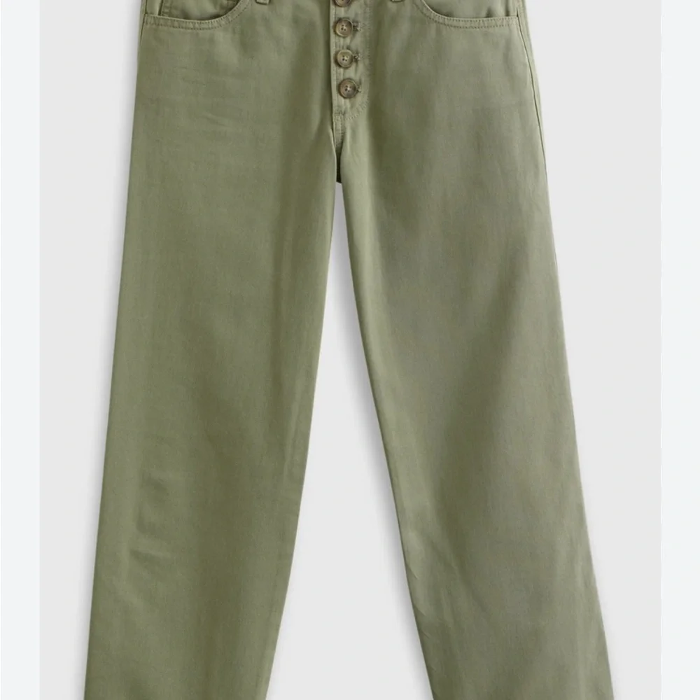 Lucky Brand Olive Green Mid-Rise‎ Jeans